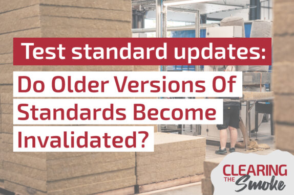 Clearing the Smoke. Test standard updates: Do older versions of standards bwcomw invalidated?